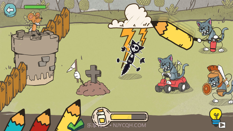 魔法画笔猫与老鼠截图3 魔法画笔猫与老鼠截图3
