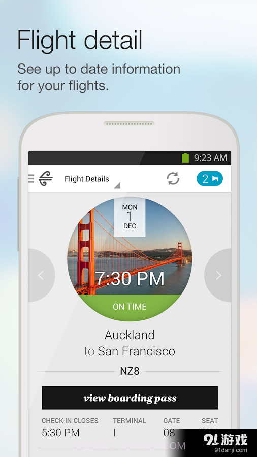 新西兰航空公司截图1 新西兰航空公司截图1