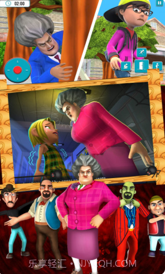 恐怖怪老师3D截图2 恐怖怪老师3D截图2