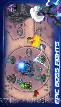 银河塔防:失落星球截图2 银河塔防:失落星球截图2