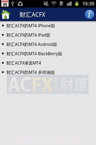 财汇ACFX MT4截图3 财汇ACFX MT4截图3