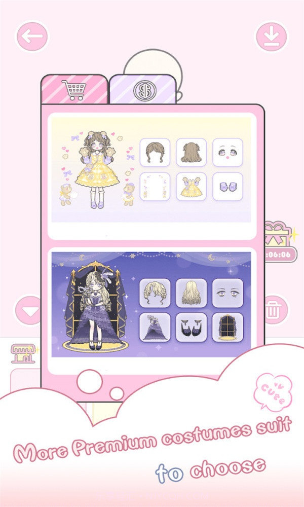 希莉的华丽换装截图3