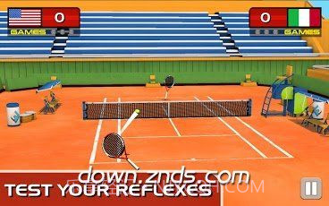 3D网球大赛 TV版截图1 3D网球大赛 TV版截图1