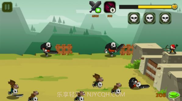 合并射手塔防截图1