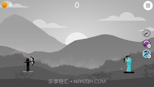 火柴人爱弓箭手截图1 火柴人爱弓箭手截图1