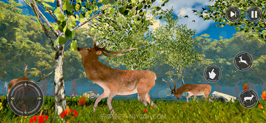 鹿模拟器:动物生活截图1 鹿模拟器:动物生活截图1