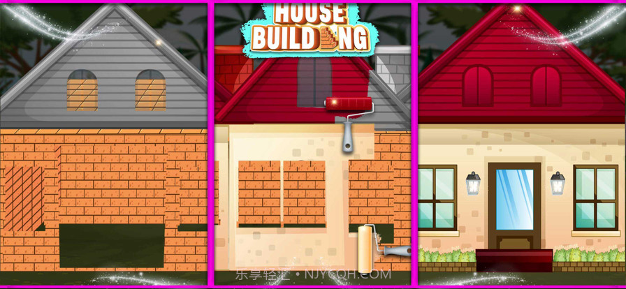 家庭建筑卡车游戏截图3