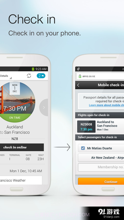 新西兰航空公司截图4 新西兰航空公司截图4