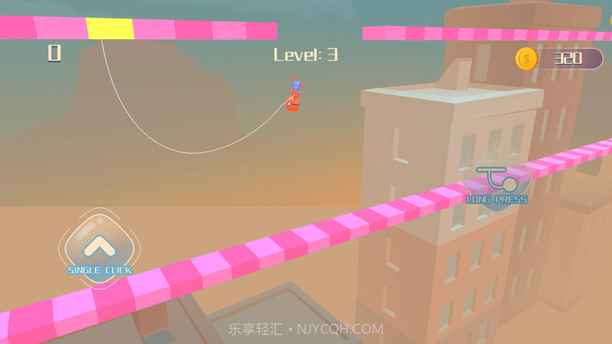 空中飞人跑酷截图3 空中飞人跑酷截图3