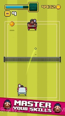 伐木工网球截图1