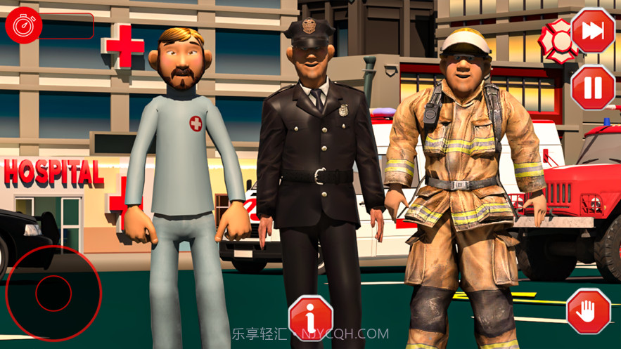 紧急救援911救火车和警察模拟器截图2 紧急救援911救火车和警察模拟器截图2