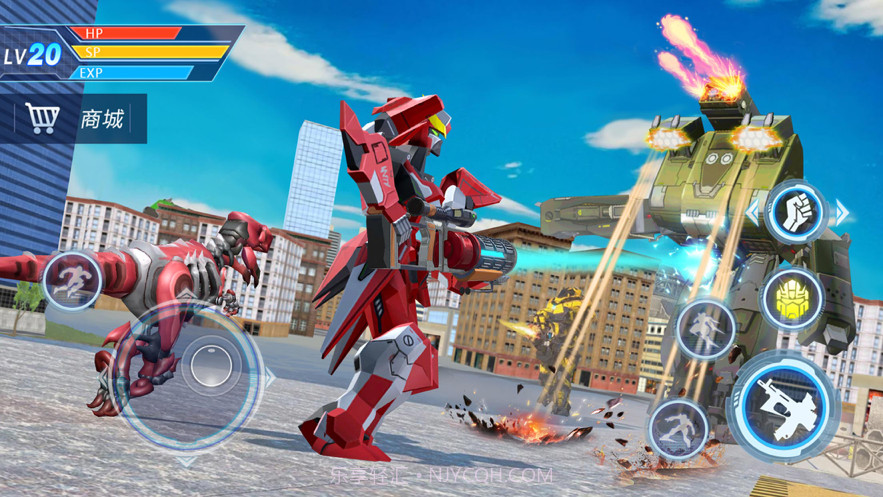 变形机器人大战未来时空终结者截图1 变形机器人大战未来时空终结者截图1