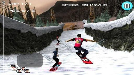 下坡滑雪比赛截图1