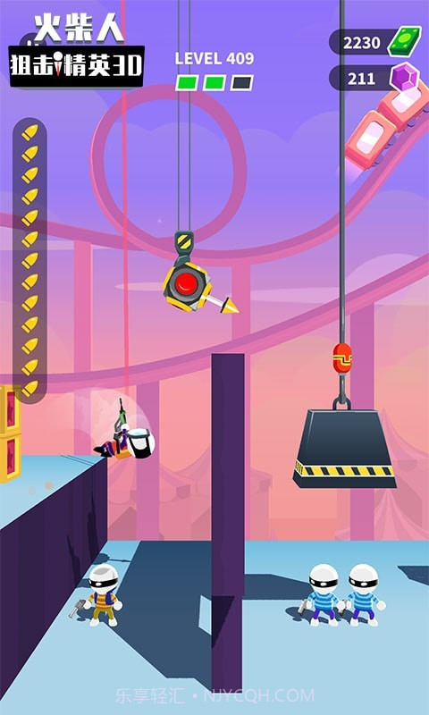 火柴人狙击精英3D截图1 火柴人狙击精英3D截图1