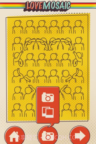 爱心马赛克 Love Mosaic截图4 爱心马赛克 Love Mosaic截图4
