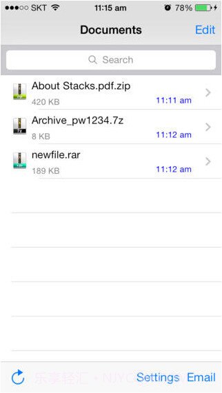 Zip浏览器 Zip Browser截图1