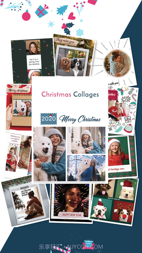 圣诞节框架拼贴制作截图1 圣诞节框架拼贴制作截图1