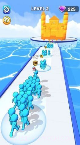 大炮发射小蓝人免费截图3