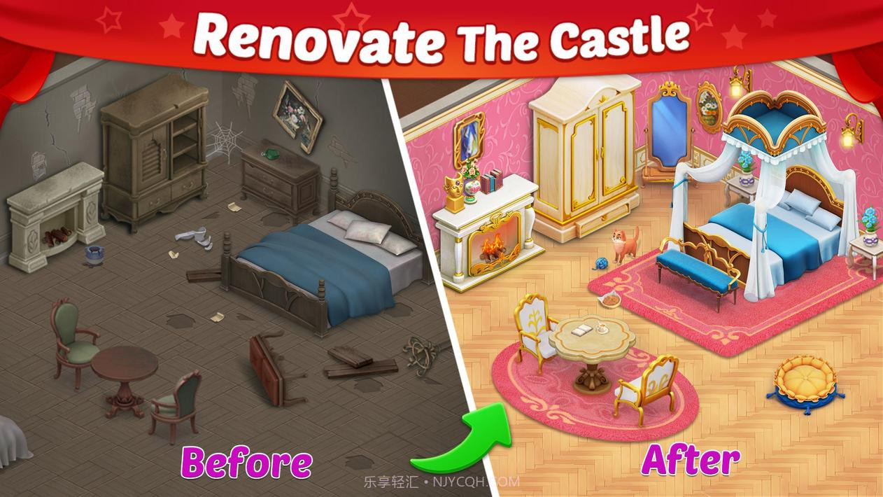 城堡奇缘:消除与解谜截图1 城堡奇缘:消除与解谜截图1