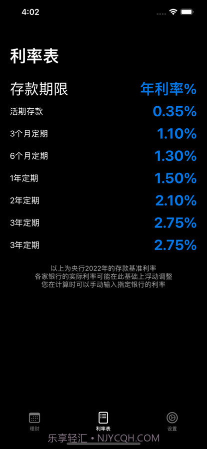 存款计算器截图3