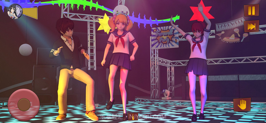 动漫高中樱花少女截图4