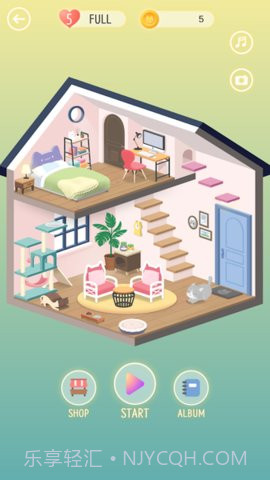猫咪小屋找不同截图2 猫咪小屋找不同截图2