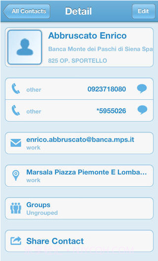 合一通讯录截图4