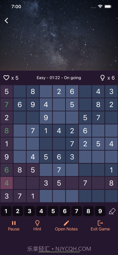 数独迷九宫格数字逻辑解谜益智截图2