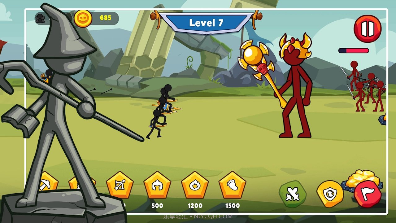 棍棒征服之战截图1 棍棒征服之战截图1