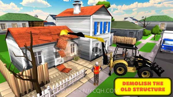 3D挖掘起重机截图1