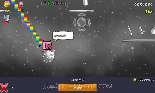 彩虹猫迷失太空截图1 彩虹猫迷失太空截图1