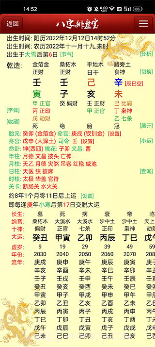 八字排盘宝app截图1