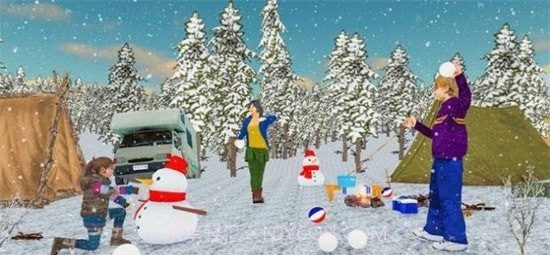 寒假露营模拟截图4 寒假露营模拟截图4