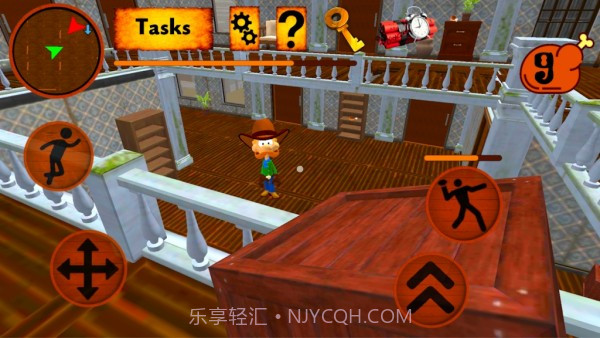 猫牛仔逃生截图1