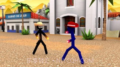 牛仔火柴人战士截图1