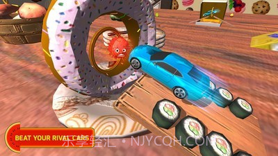 疯狂的汽车特技表演截图1