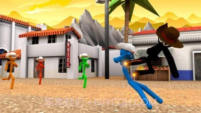 牛仔火柴人战士截图3