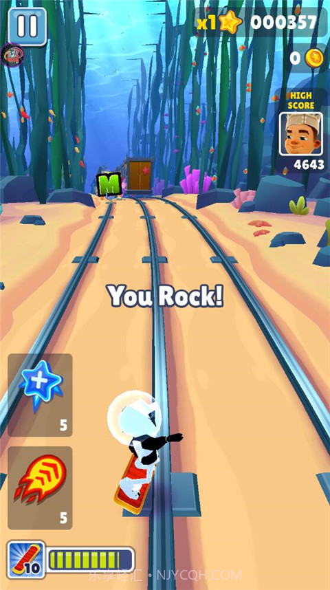 地铁跑酷刺客cas专属版本截图1 地铁跑酷刺客cas专属版本截图1