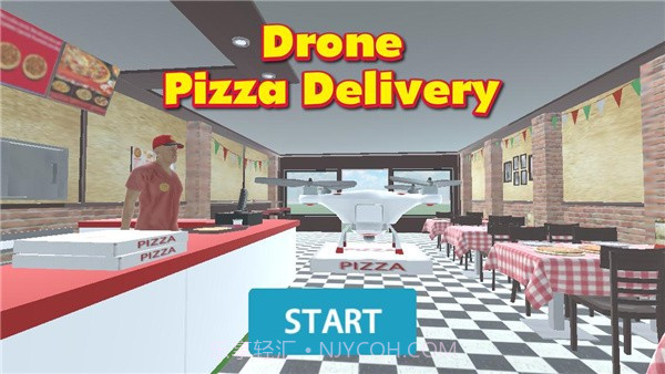 无人机送披萨饼截图2