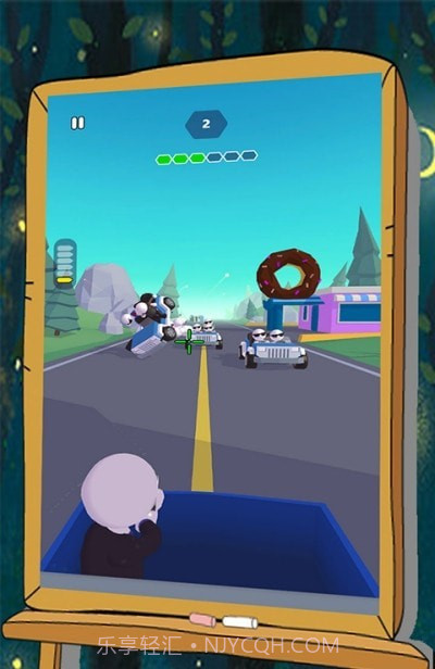 火柴人马路吃鸡截图4