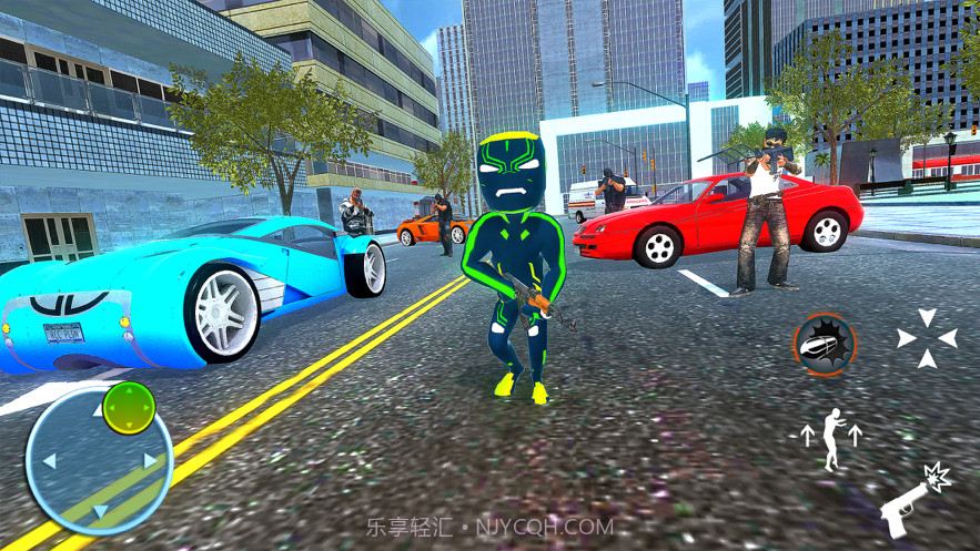 霓虹铁火柴人超级英雄2截图4
