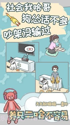 养只二哈不容易截图3 养只二哈不容易截图3