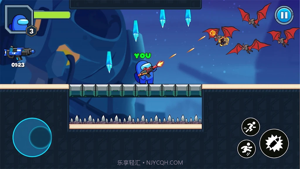 冒充射手太空逃亡截图1