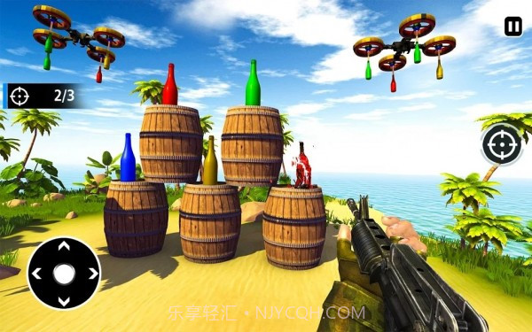 瓶子射击学院3D截图2 瓶子射击学院3D截图2