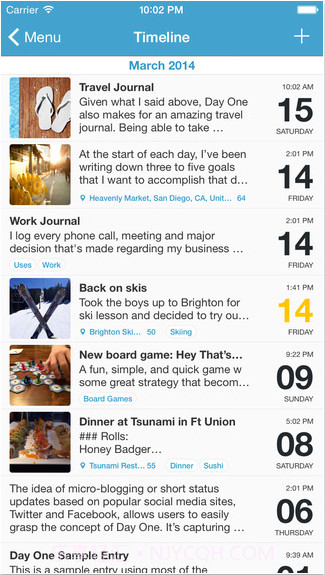 简易日记截图2 简易日记截图2