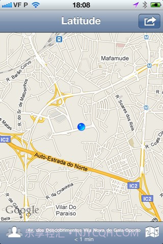 谷歌纵横Google Latitude截图1