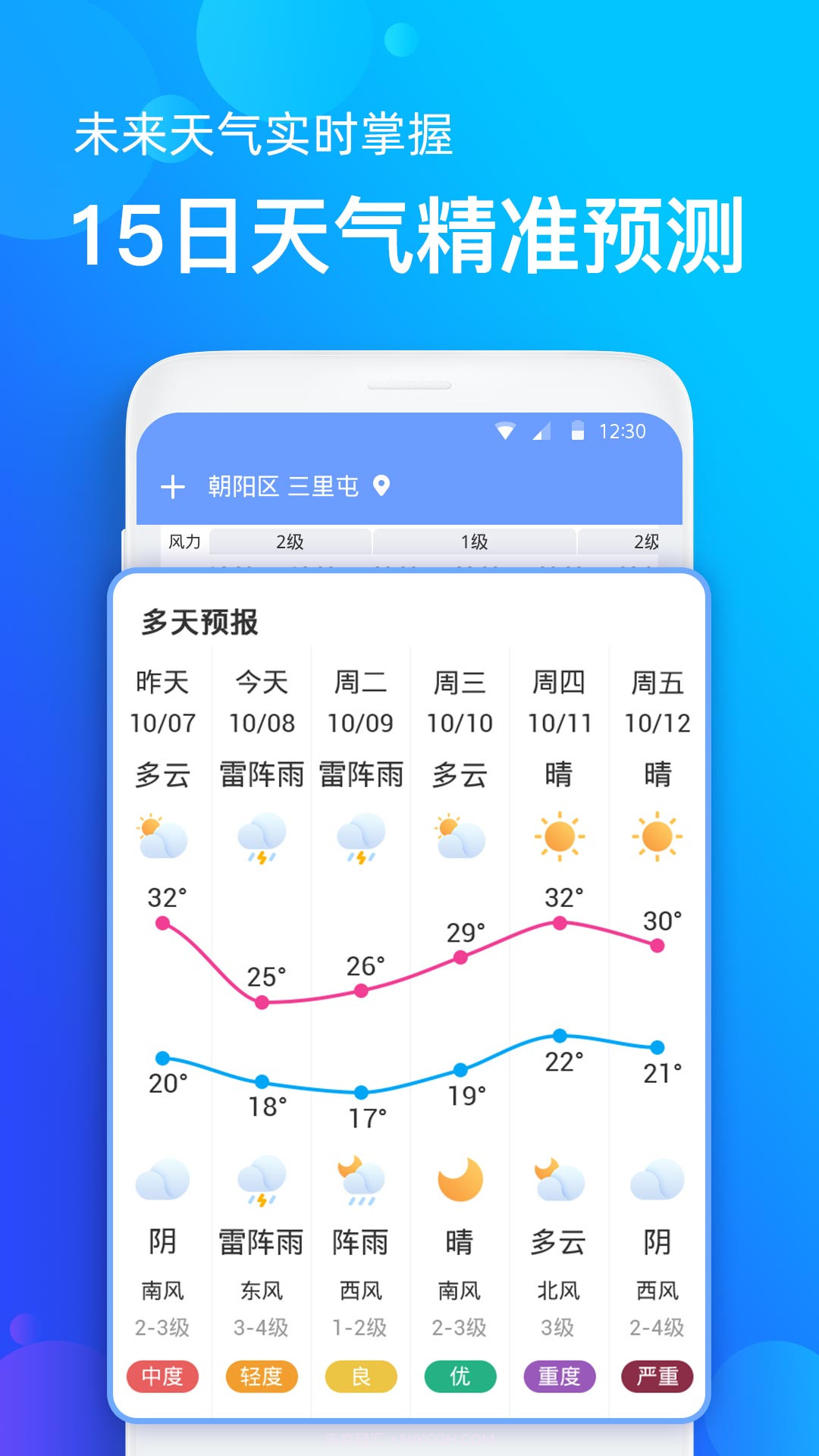 全国天气播报截图2
