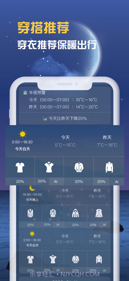 穿搭天气截图2 穿搭天气截图2