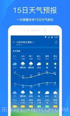 oppo天气APP截图2