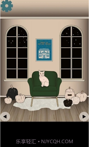 深夜逃脱猫咪屋截图1